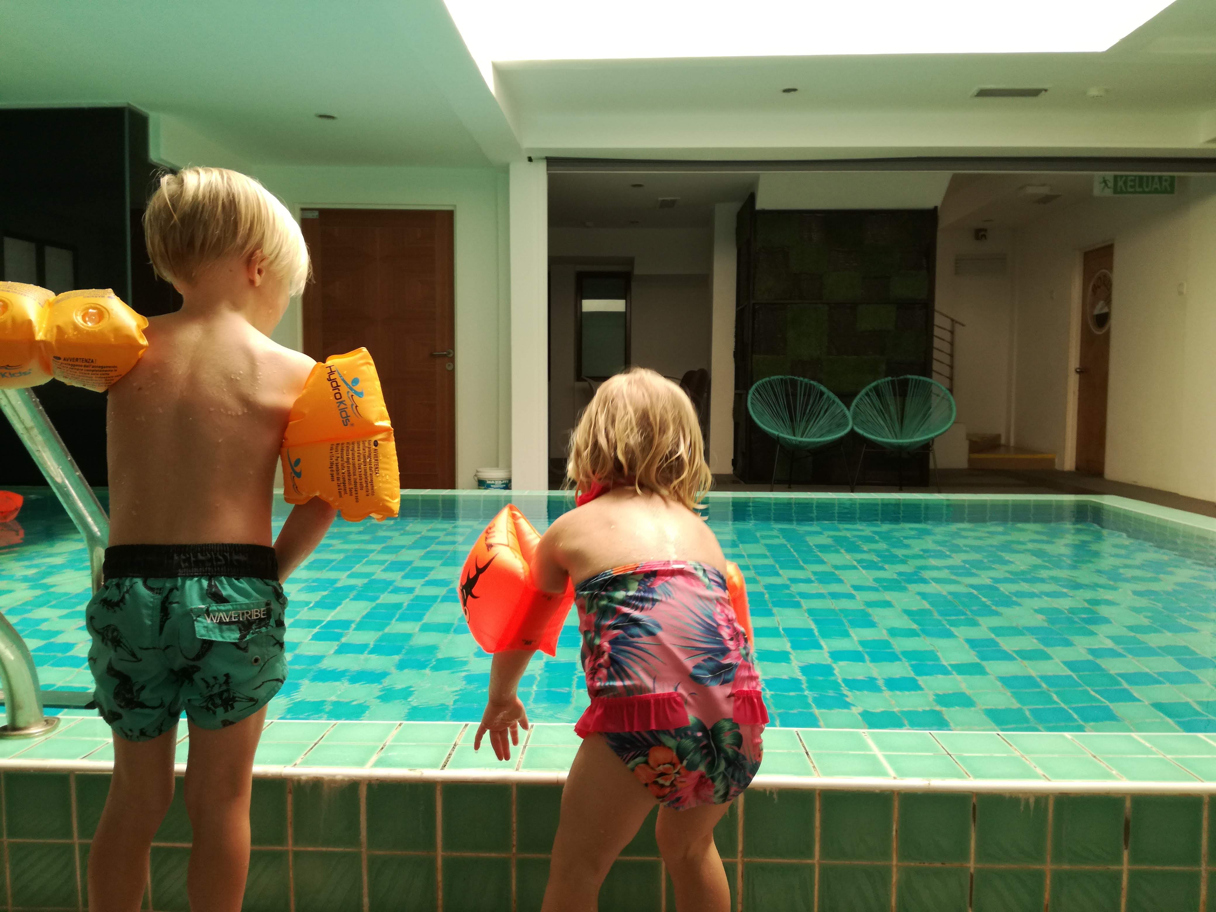 Hotel Pool in George Town at M Botique Hotel